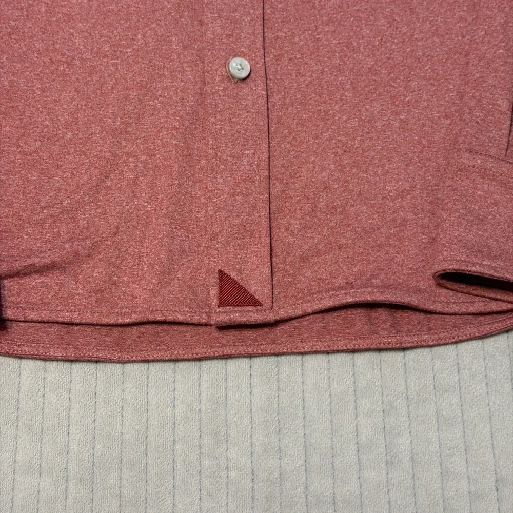 UNTUCKit Performance Tee Terra Slim Fit Long Sleeve Button Down Large